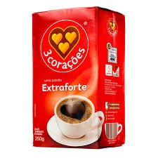 CAFE EXTRAFORTE 3 CORACOES VACUO 250G